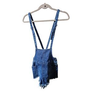 FREE PEOPLE Denim Overalls -‎ Size 24